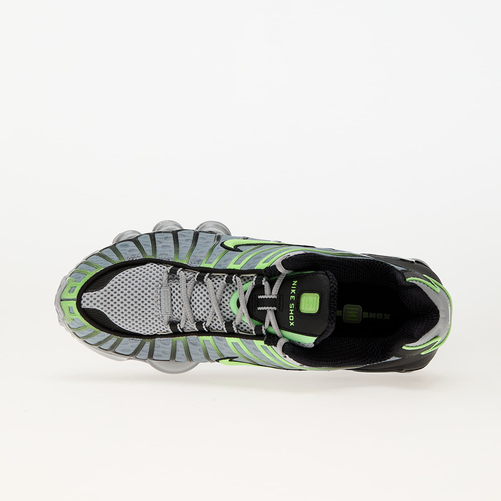 Herensneakers en -schoenen Nike Shox TL Wolf Grey/ Lime Blast-Black