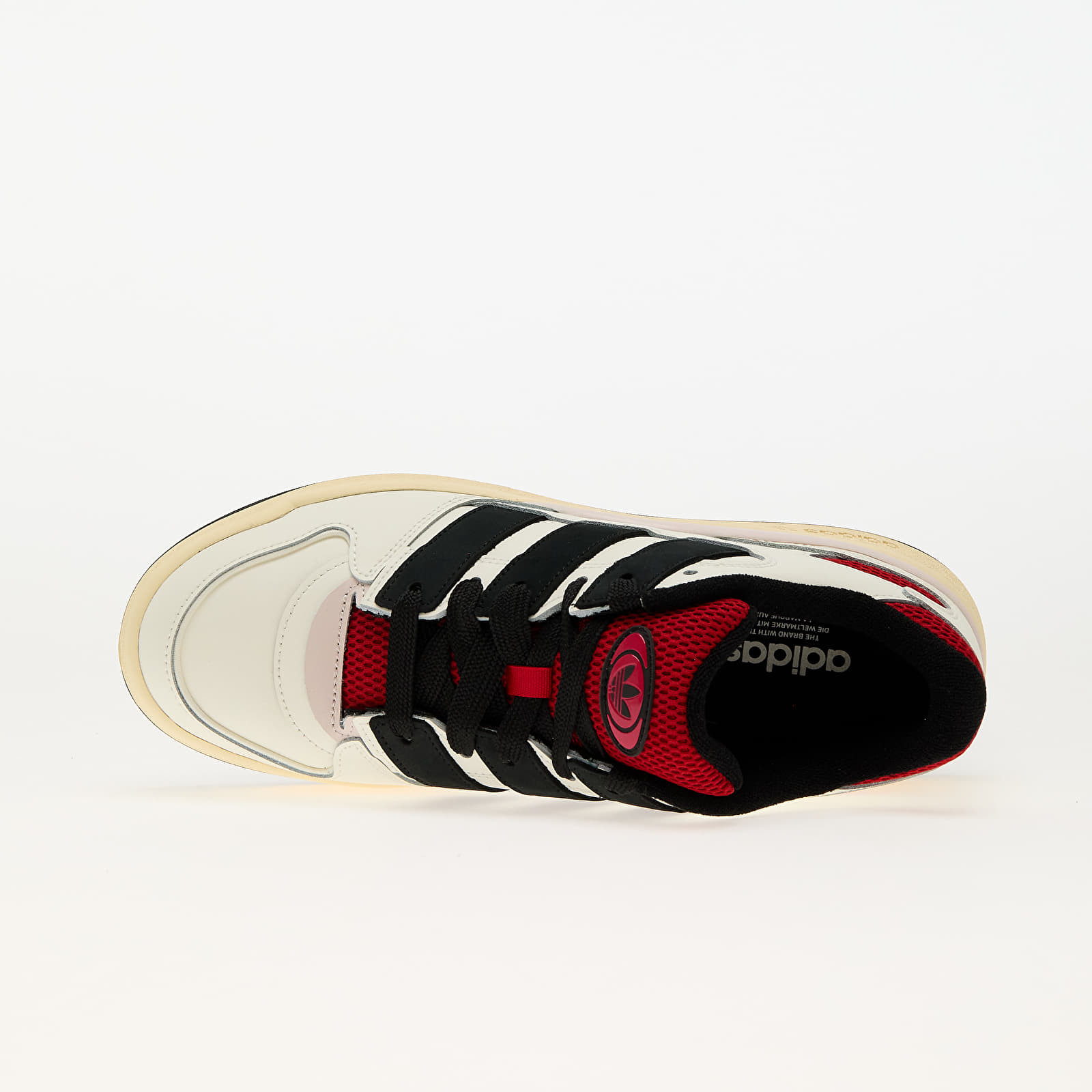 Baskets et chaussures pour hommes adidas Forum2000 Off White/ Core Black/ Easy Yellow