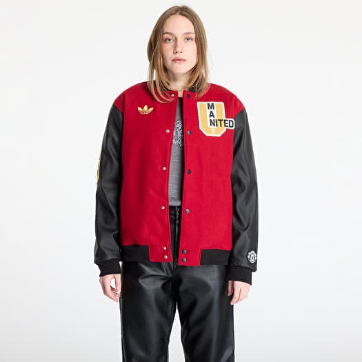 Bomber adidas Manchester United Vrct Jacket UNISEX Active Maroon