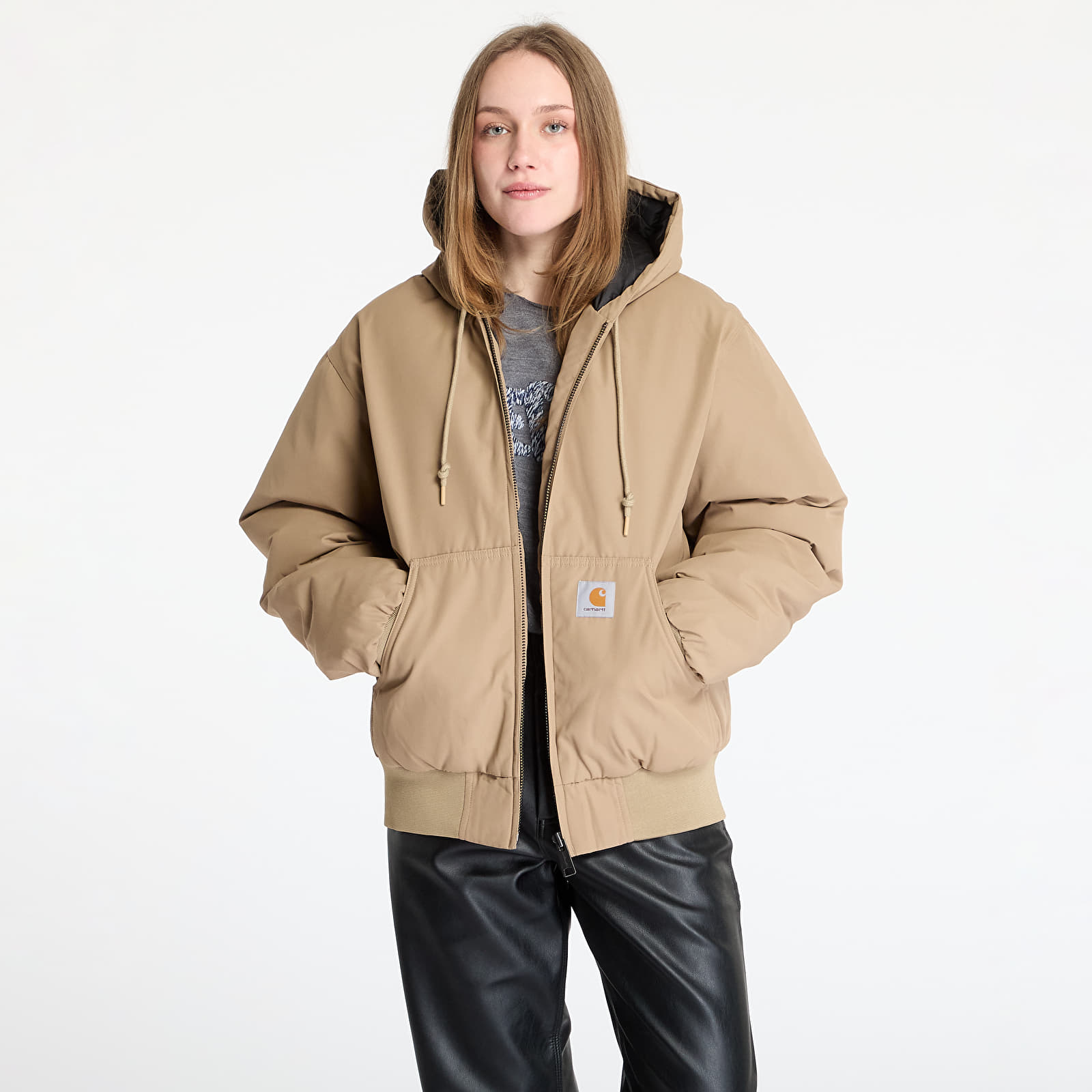 Kurtki Carhartt WIP Active Cold Jacket Leather