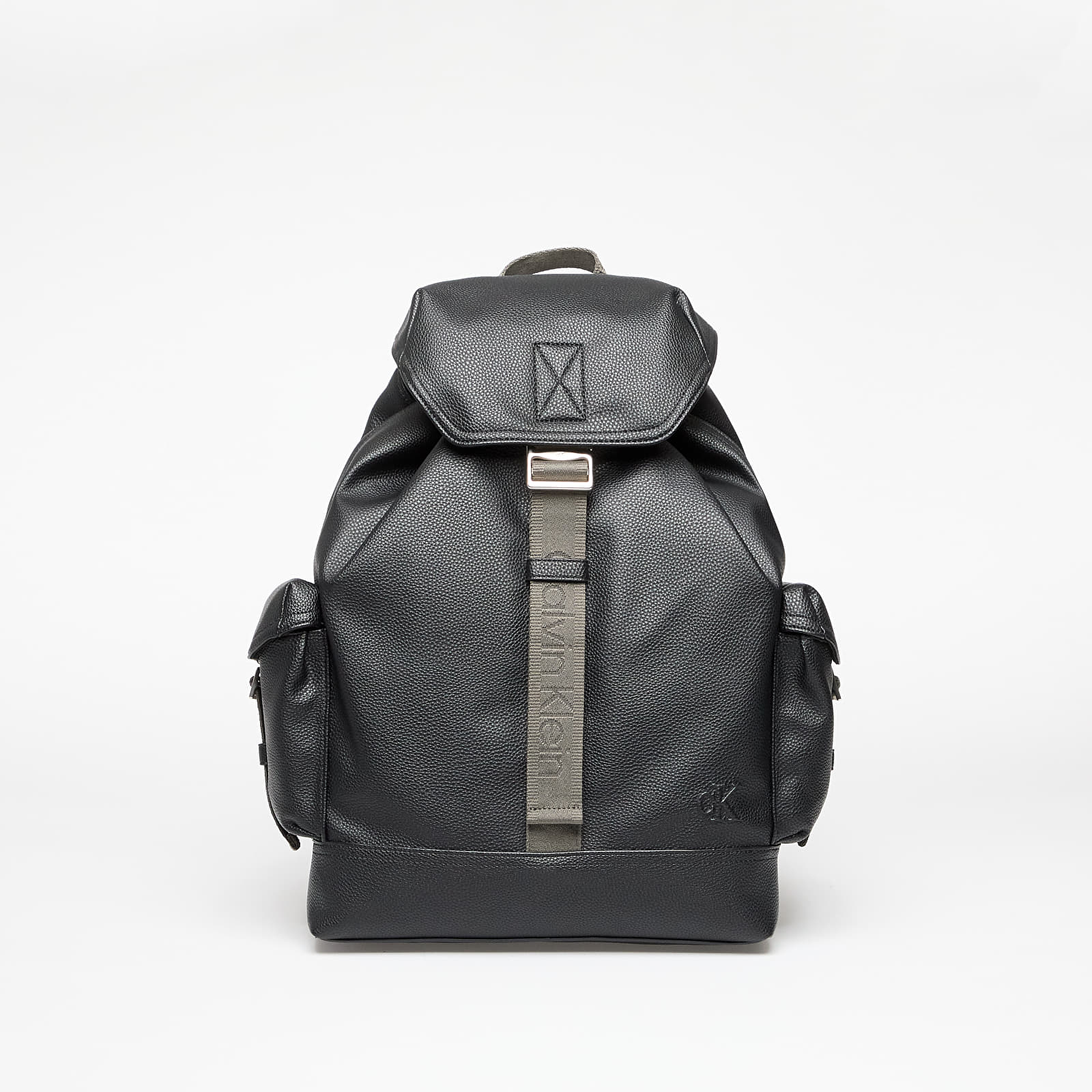 Plecaki męskie Calvin Klein Jeans Cargo Flap Backpack Black