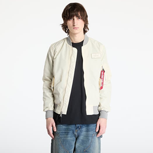 Jachetă Alpha Industries MA-1 TTC Two Tone Contrast Vintage White