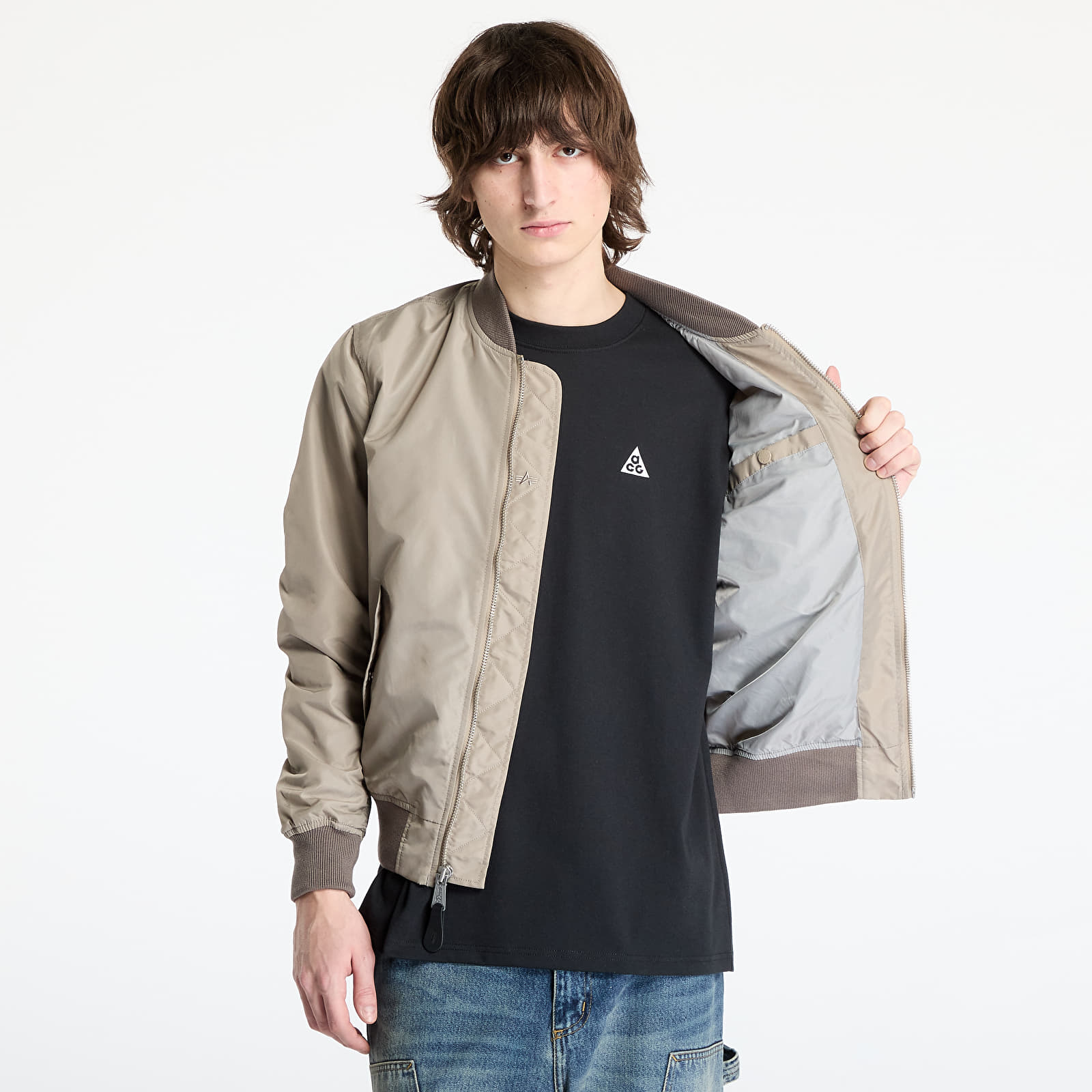 Jackets Alpha Industries MA-1 TTC Two Tone Contrast Vintage Sand