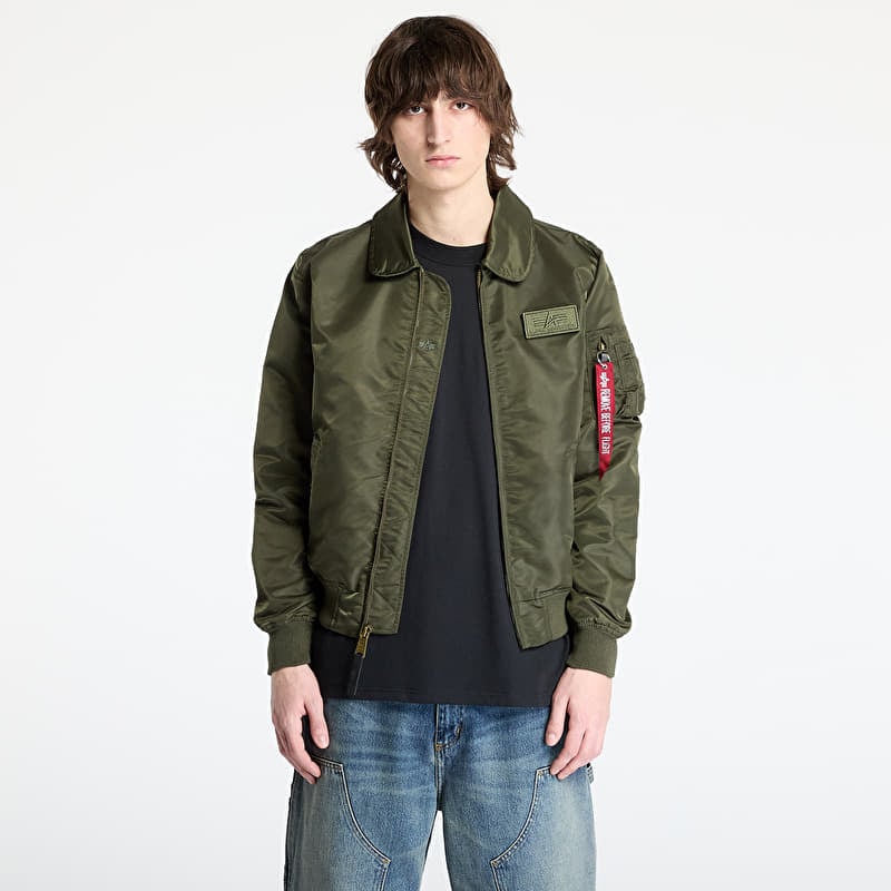 Jas Alpha Industries Flying Tigers CWU Dark Olive