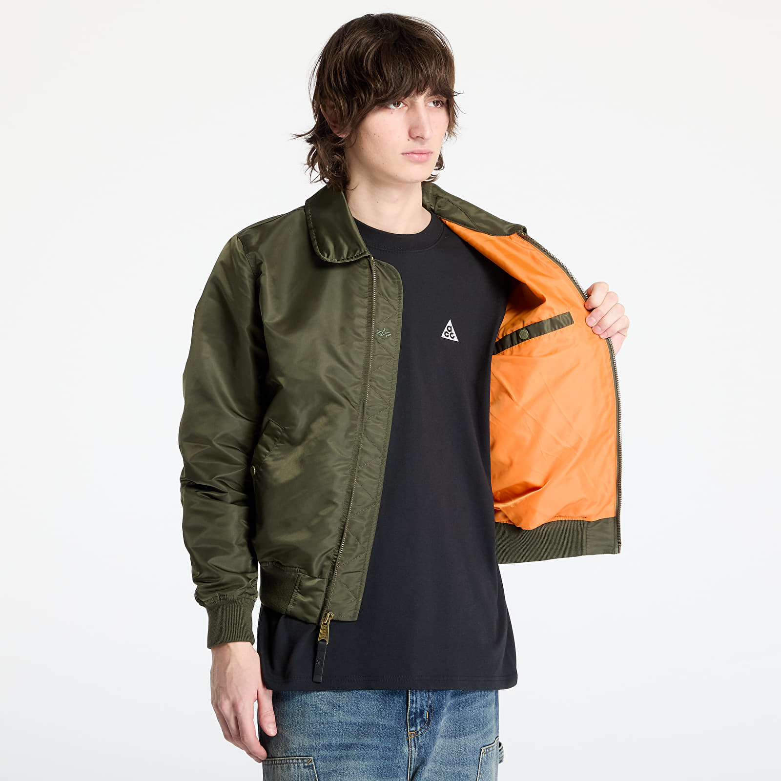 Jakne Alpha Industries Flying Tigers CWU Dark Olive