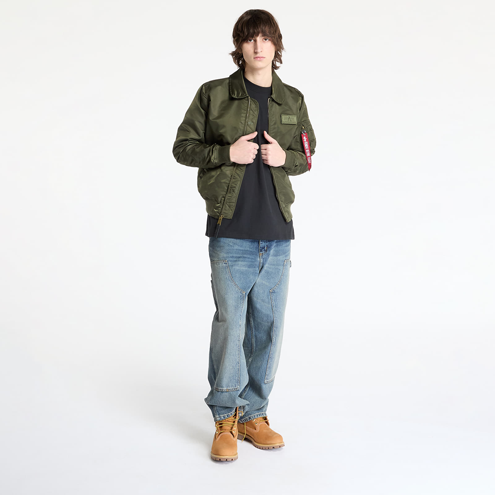 Jakne Alpha Industries Flying Tigers CWU Dark Olive