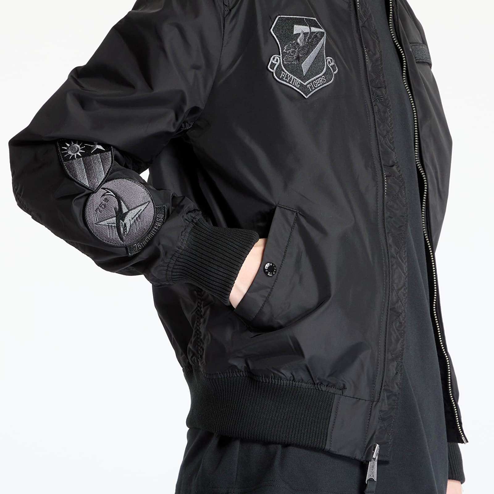 Alpha Industries MA-1 Blood Chit Bomber Flight Jacket