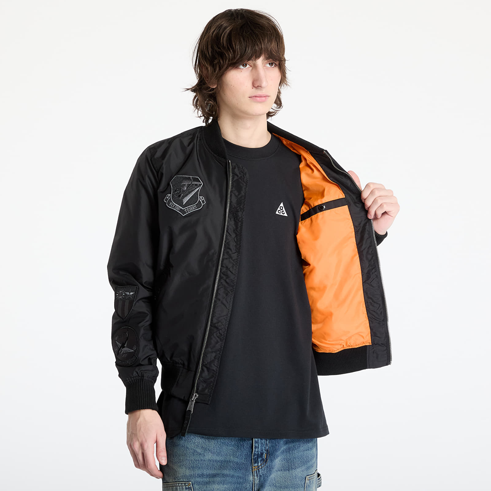 Chaquetas Alpha Industries MA-1 TT Flying Tigers Black