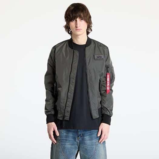 Bunda Alpha Industries MA-1 TTC Two Tone Contrast Grey/ Black