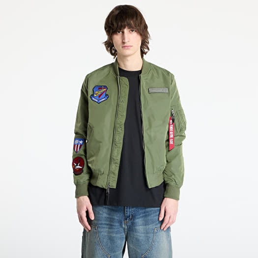 Chaqueta Alpha Industries MA-1 TT Flying Tigers Sage Green