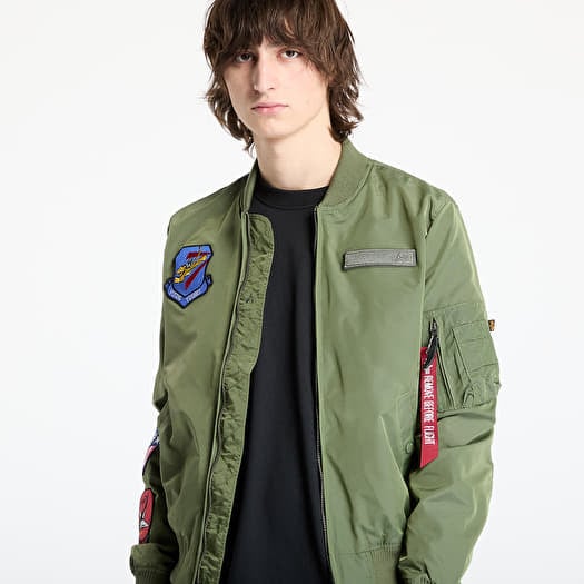 Jackets Alpha Industries MA-1 TT Flying Tigers Sage Green | Queens