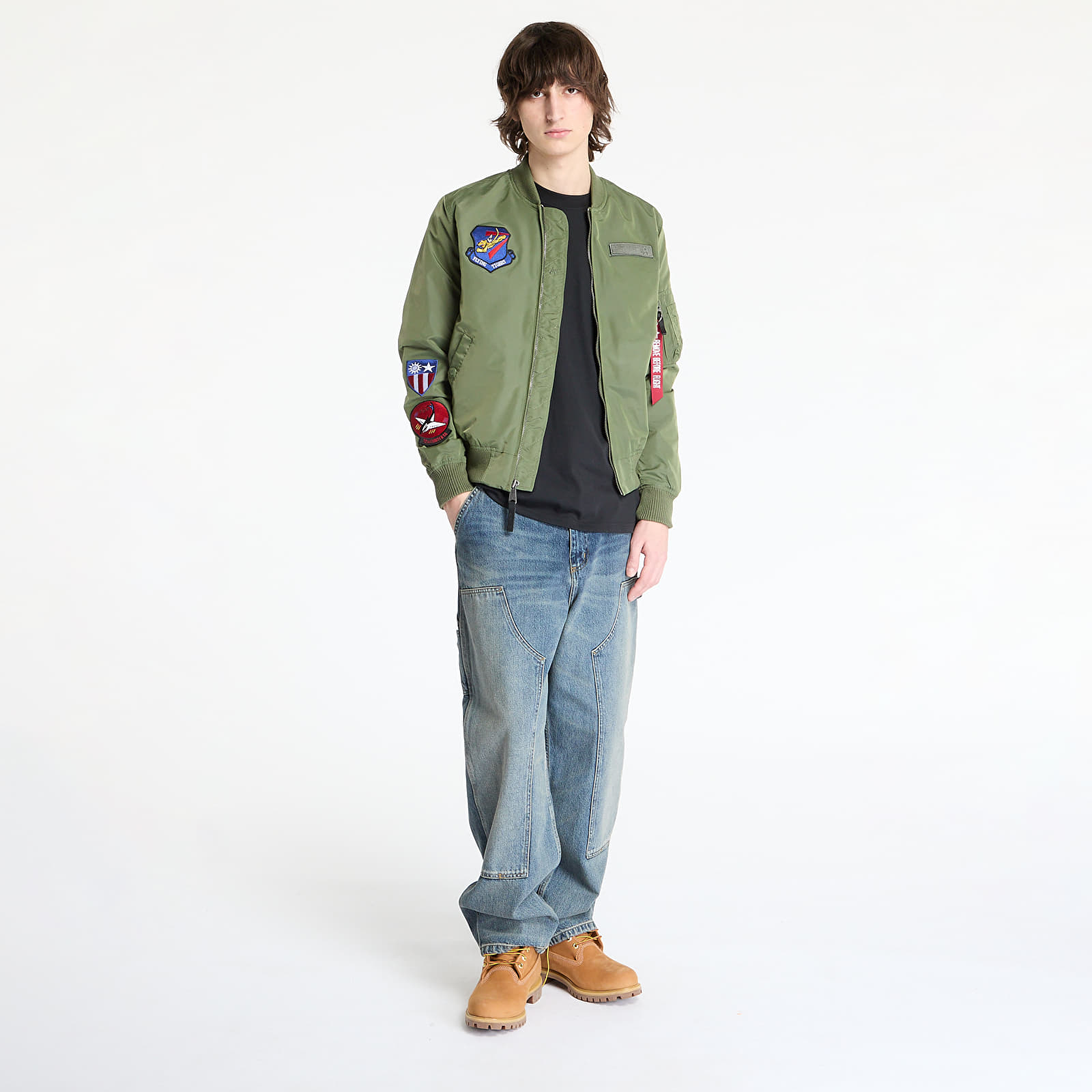 Jackets Alpha Industries MA-1 TT Flying Tigers Sage Green