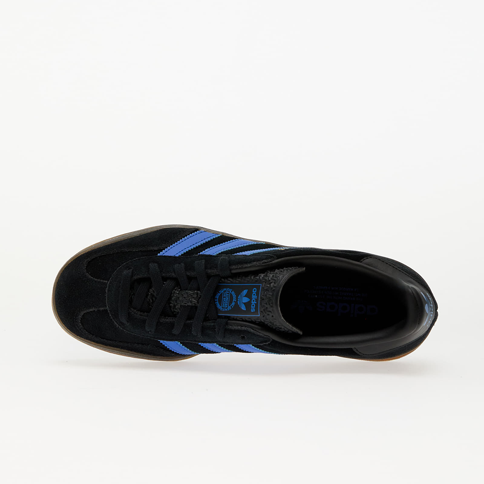 Herenschoenen adidas Gazelle Indoor Core Black/ Blue/ Gum