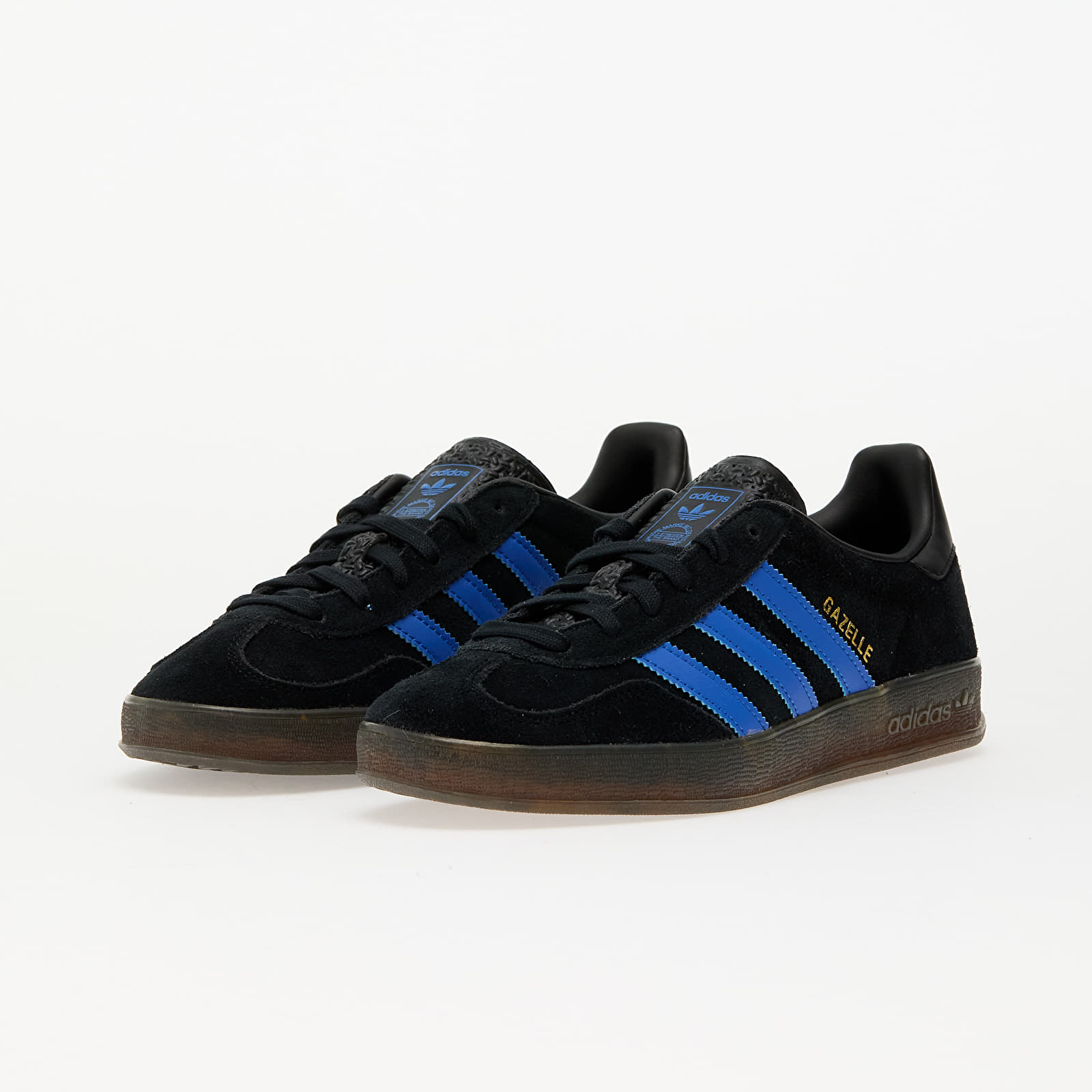 Herenschoenen adidas Gazelle Indoor Core Black/ Blue/ Gum