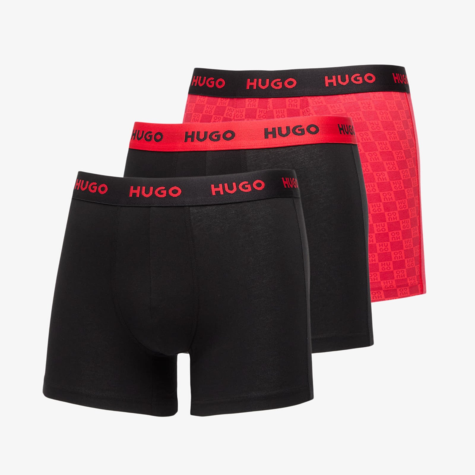 Boksersortsid Hugo Boss Cotton Stretch Boxer Brief 3-Pack Multicolor