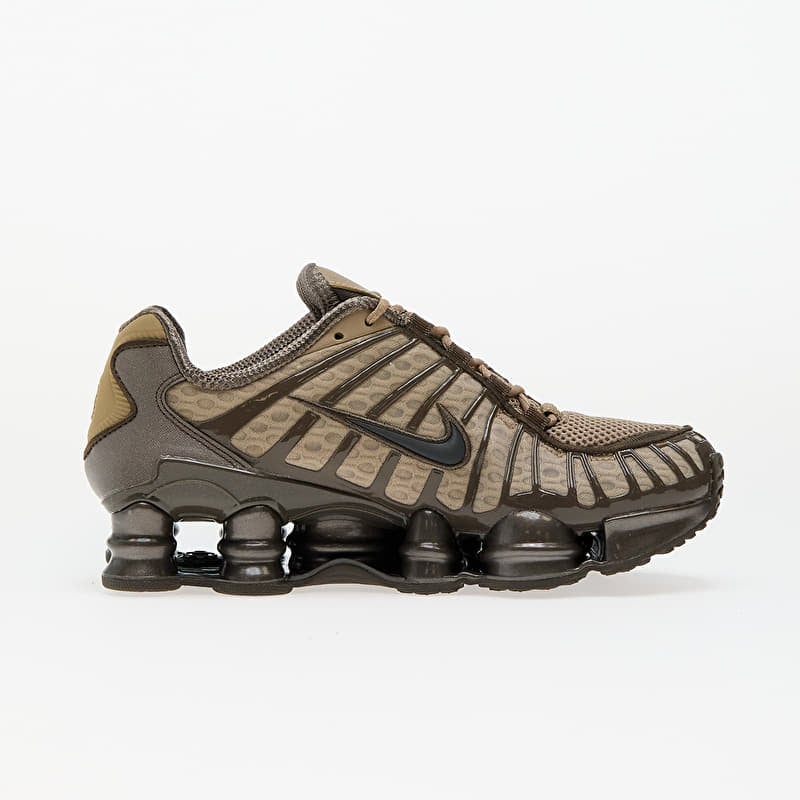 スニーカー Nike Women's Shox TL Khaki Nike W Shox TL Khaki/ Off Noir-Ironstone | Queens