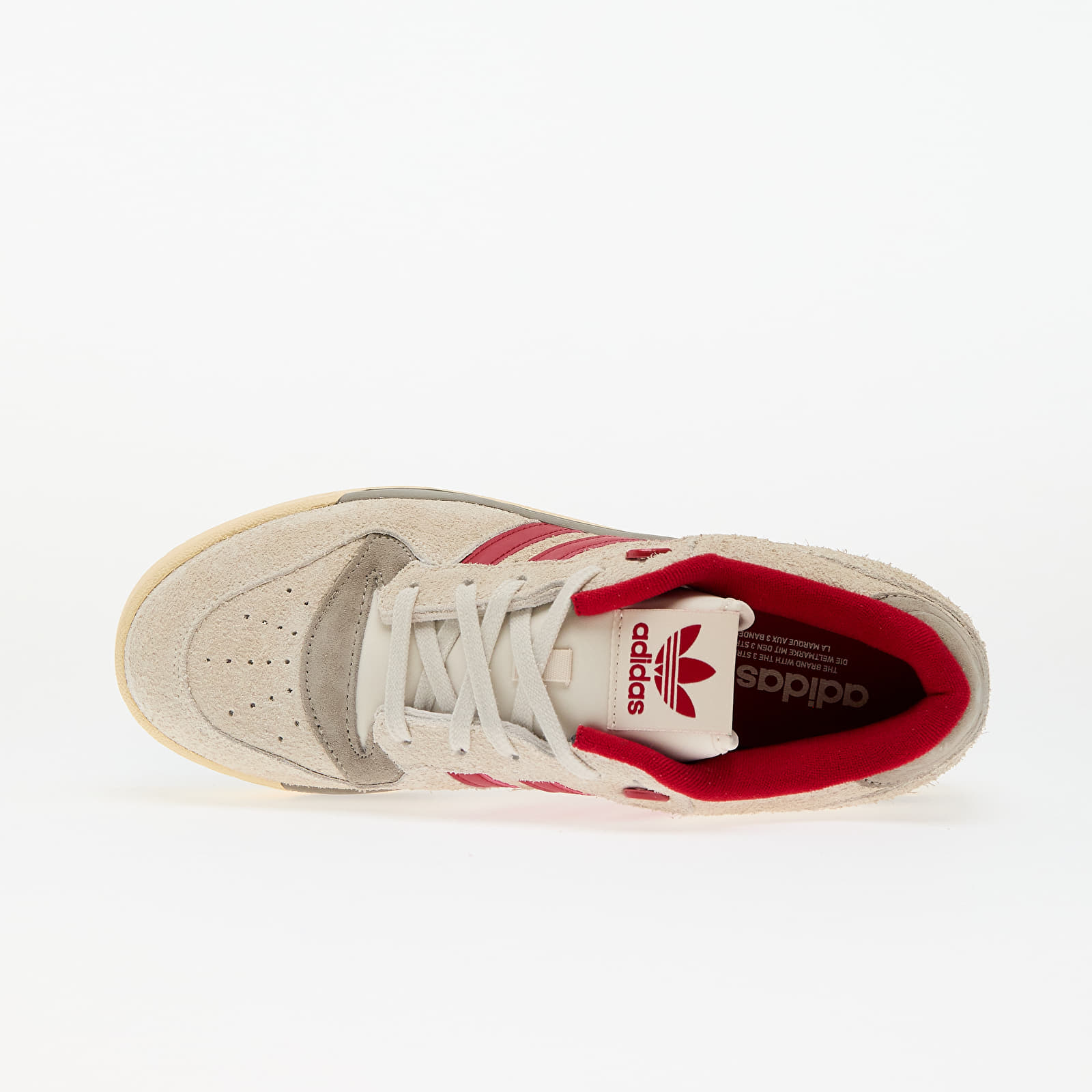 Men's sneakers and shoes adidas Rivalry Low Crew White/ Tepore/ Putty Beige