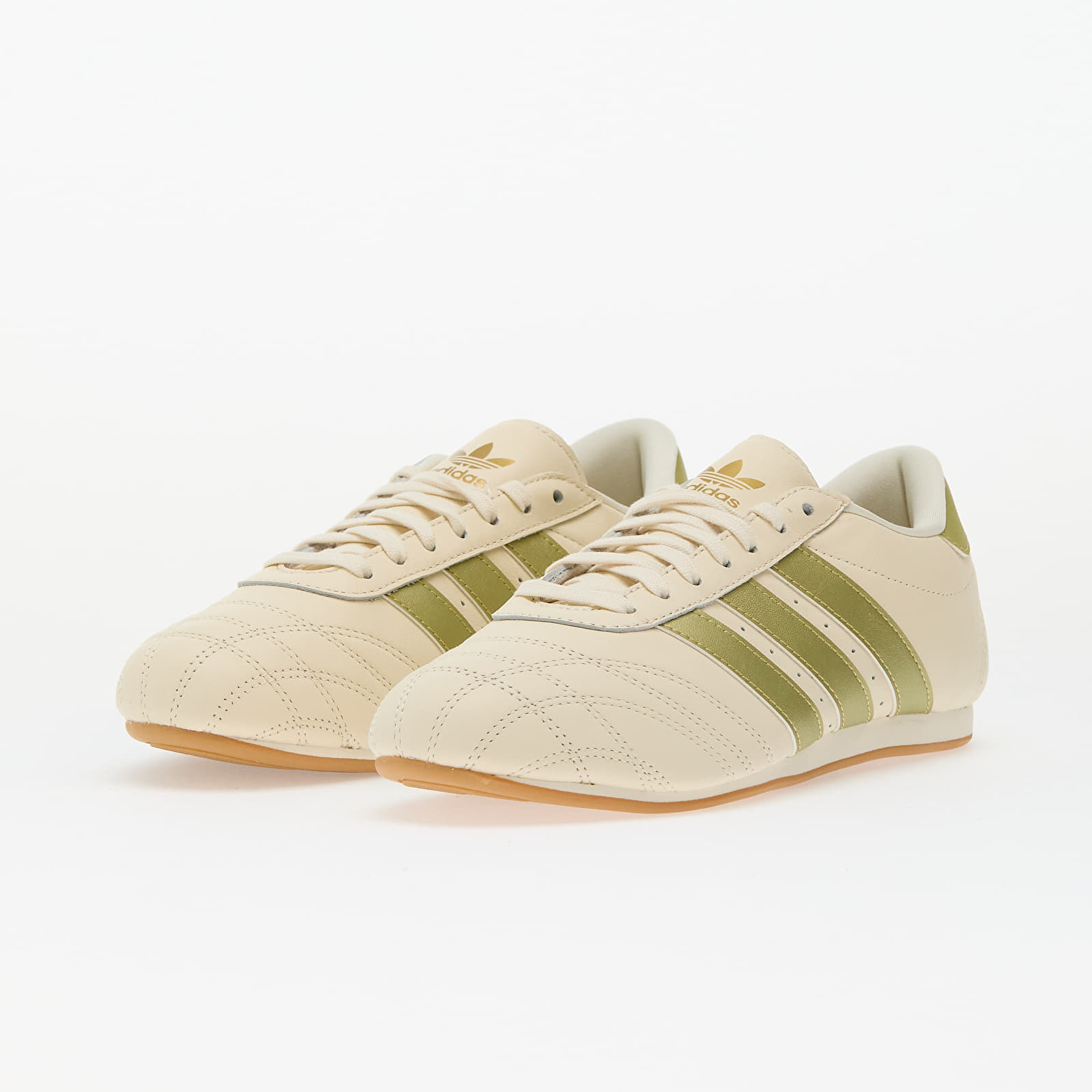 Women's sneakers and shoes adidas Taekwondo La Crew White/ Gold Metallic/ Gum