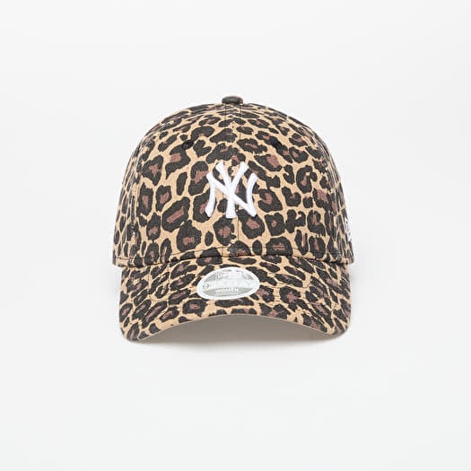 Cap New Era MLB New York Yankees Womens 9FORTY Adjustable Cap Leopard Black