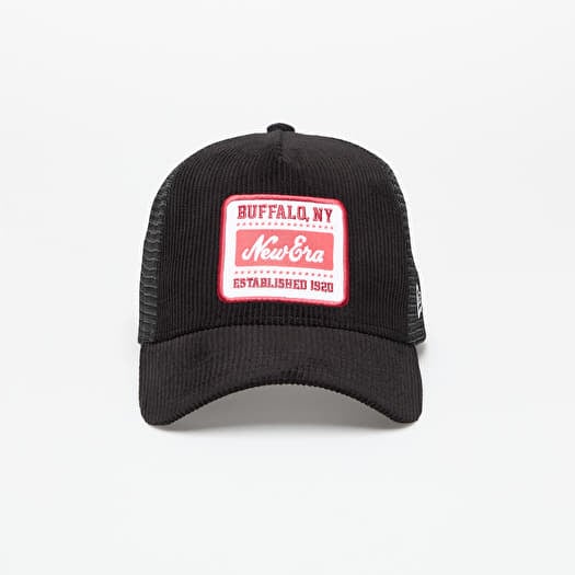 Cap New Era 9FORTY A-Frame Trucker Adjustable Cap Patch Cord Black
