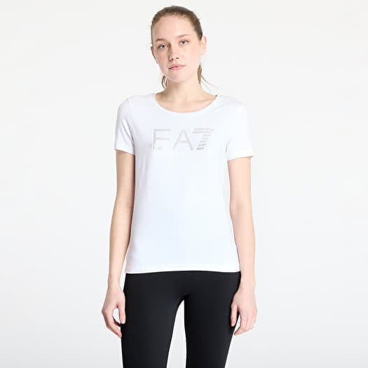 EA7 Emporio Armani Train Logo Series W Tee Ss White