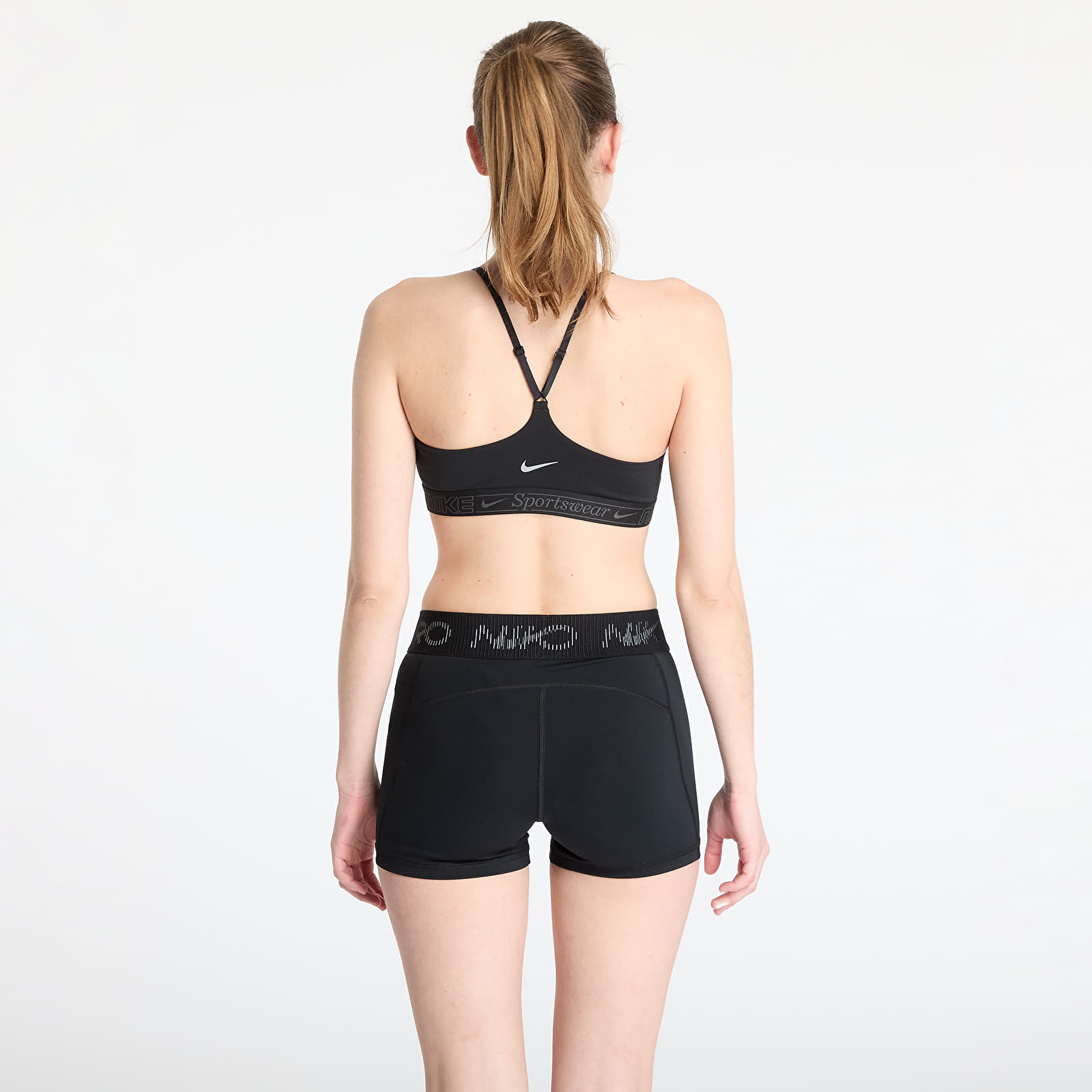 Grudnjaci Nike Indy Women's Light-Support Padded Adjustable Sports Bra Black