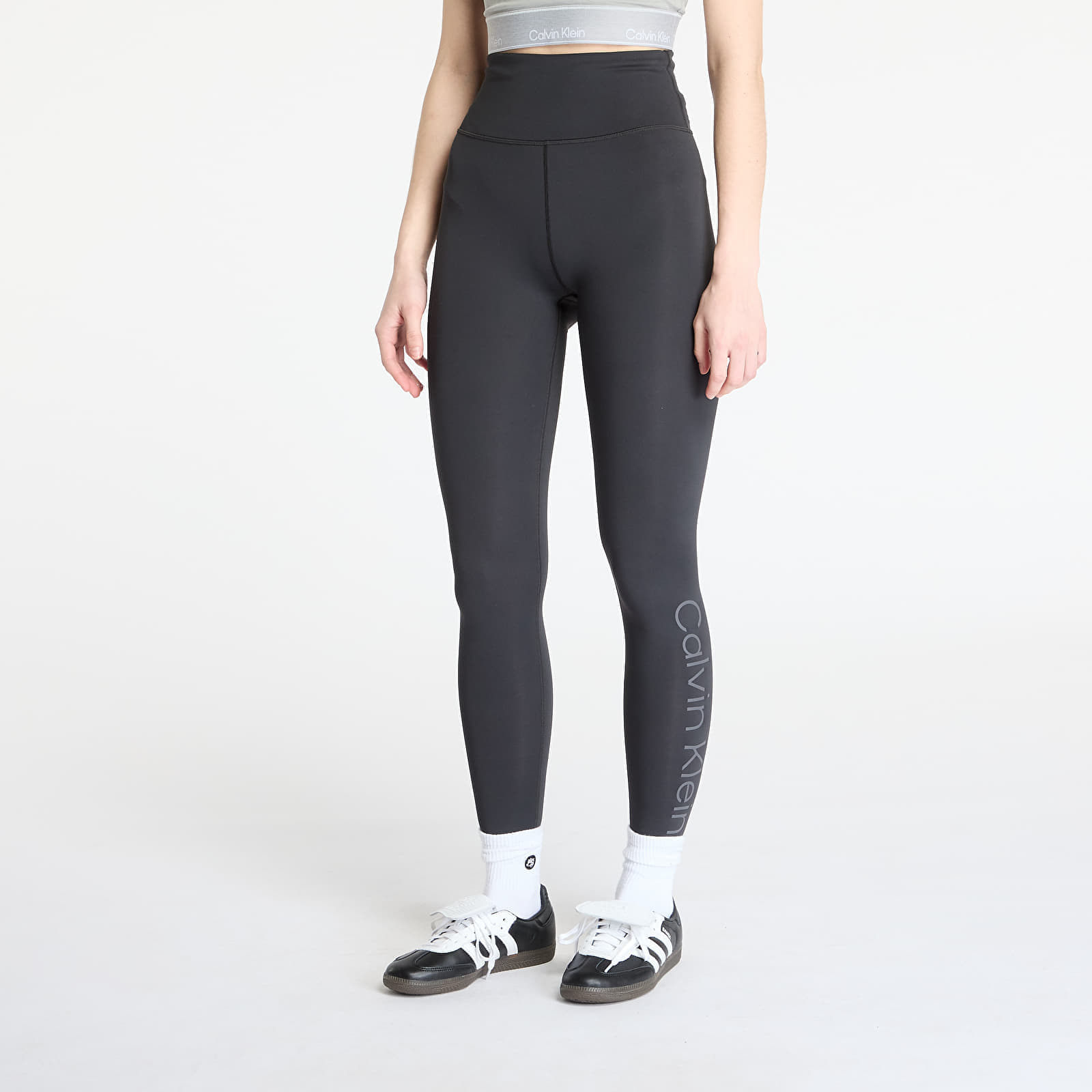 Calvin Klein Sport Modern Sport High Rise Full Leggings Black L