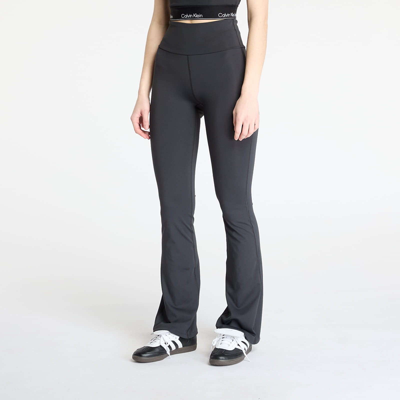 Women's Leggings Calvin Klein Sport Modern Sport Flare Leggings Black