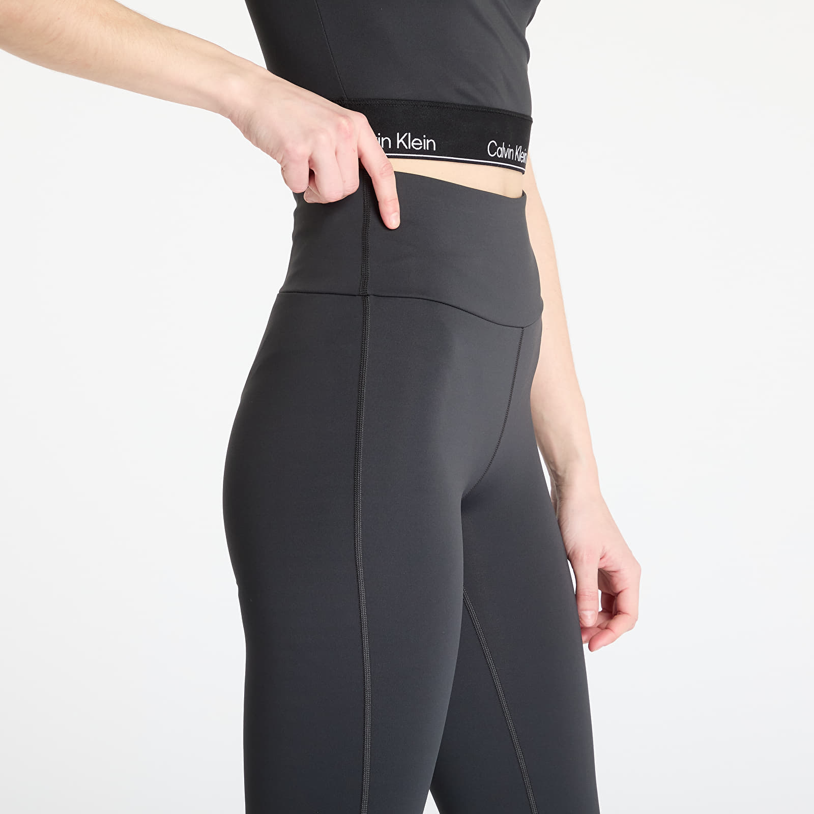 Women's Leggings Calvin Klein Sport Modern Sport Flare Leggings Black