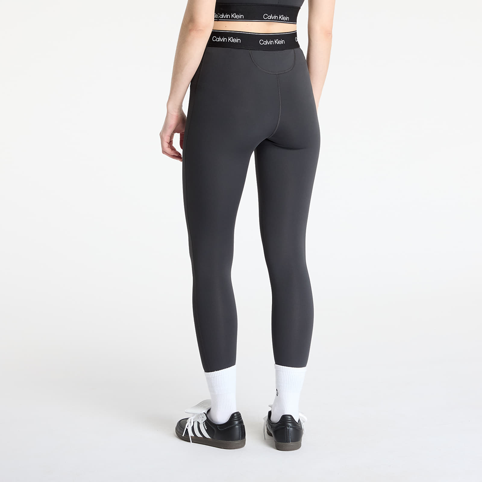 Ženske gamaše Calvin Klein Sport Modern Sport High Rise Leggings Black