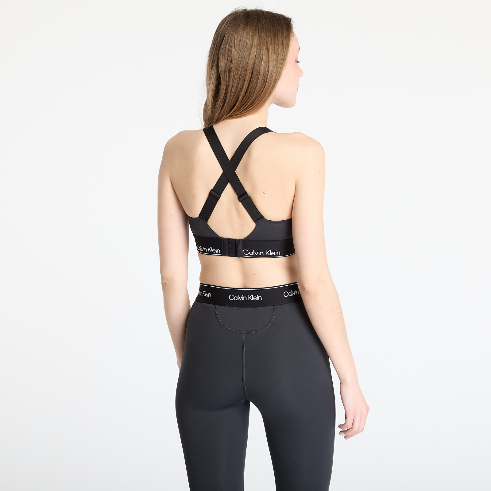 Modrčki Calvin Klein Sport Modern Sport High Support Bra Black