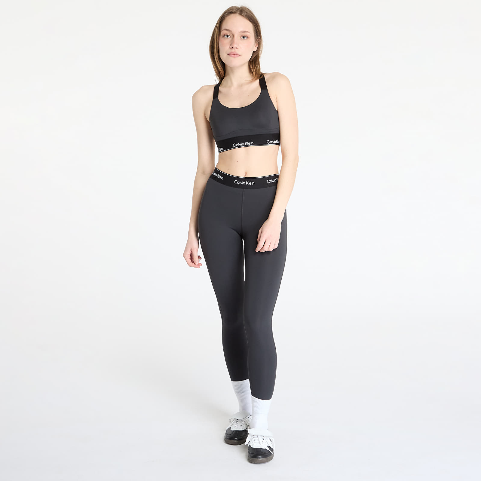 Modrčki Calvin Klein Sport Modern Sport High Support Bra Black