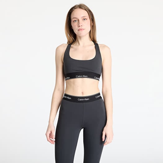 Biustonosz Calvin Klein Sport Modern Sport Medium Support Bra Black