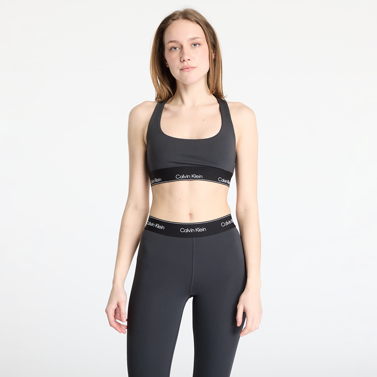 BH'er Calvin Klein Sport Modern Sport Medium Support Bra Black