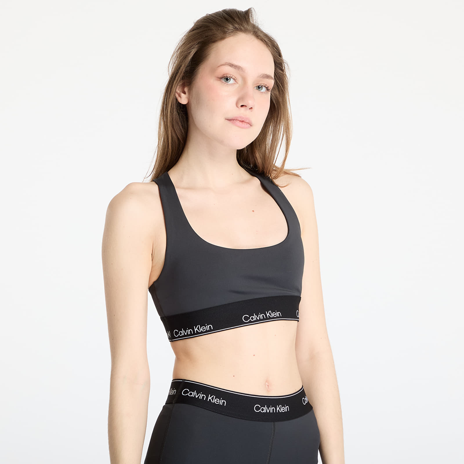 BH'er Calvin Klein Sport Modern Sport Medium Support Bra Black