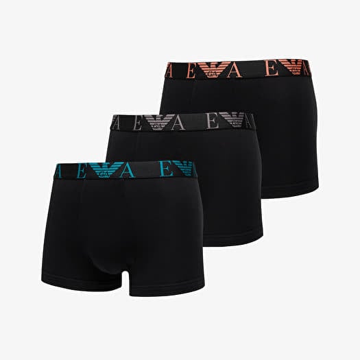 EA7 Emporio Armani 3-Pack Trunk Black/ Black/ Black