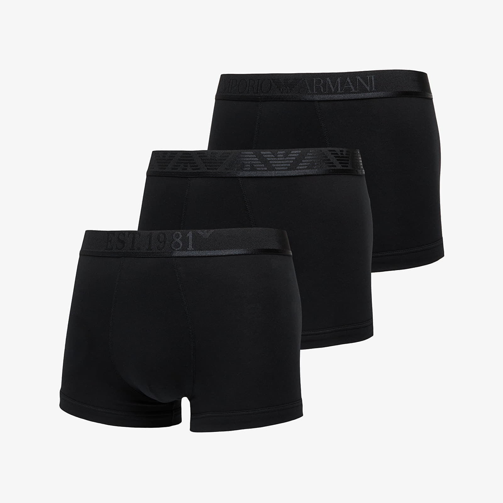 EA7 Emporio Armani 3-Pack Trunk Black/ Black/ Black L
