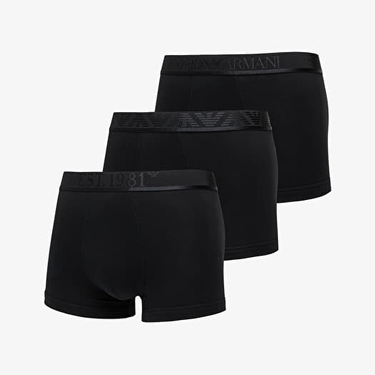 EA7 Emporio Armani 3-Pack Trunk Black/ Black/ Black