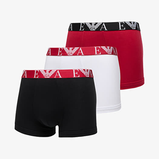 EA7 Emporio Armani 3-Pack Trunk White/ Scooter/ Black