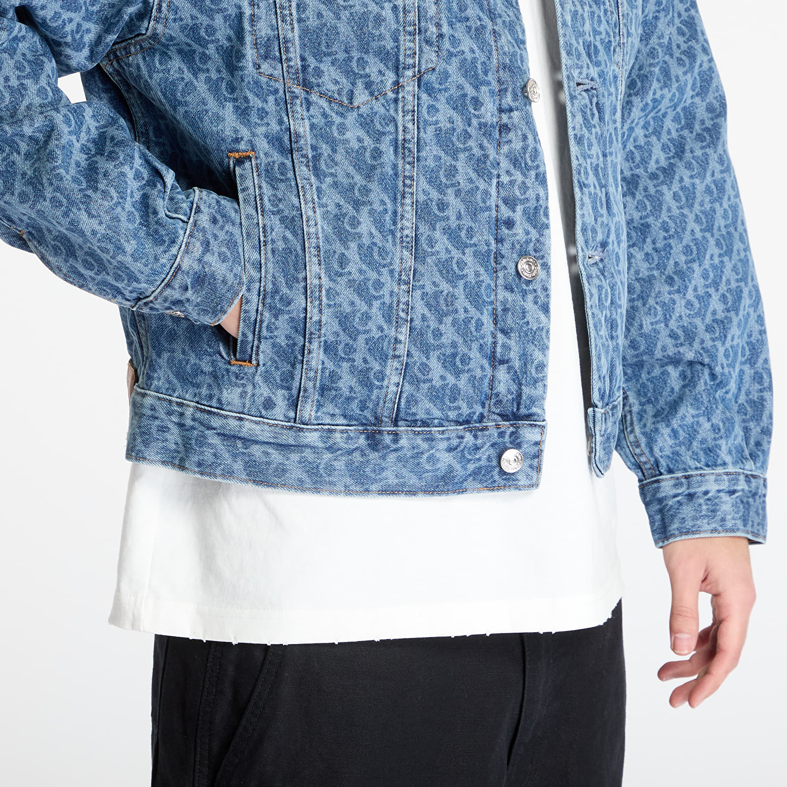 Chaquetas de hombre Calvin Klein Jeans 90S Marquee Aop Jacket Multicolor