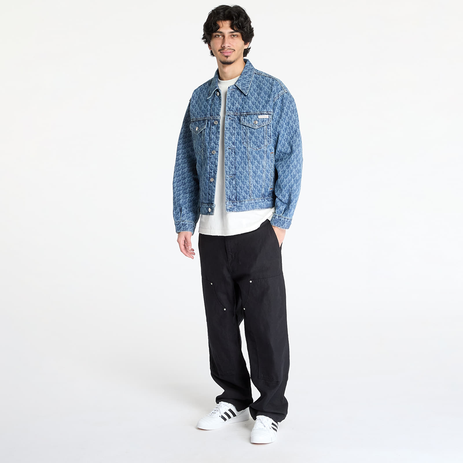 Chaquetas de hombre Calvin Klein Jeans 90S Marquee Aop Jacket Multicolor