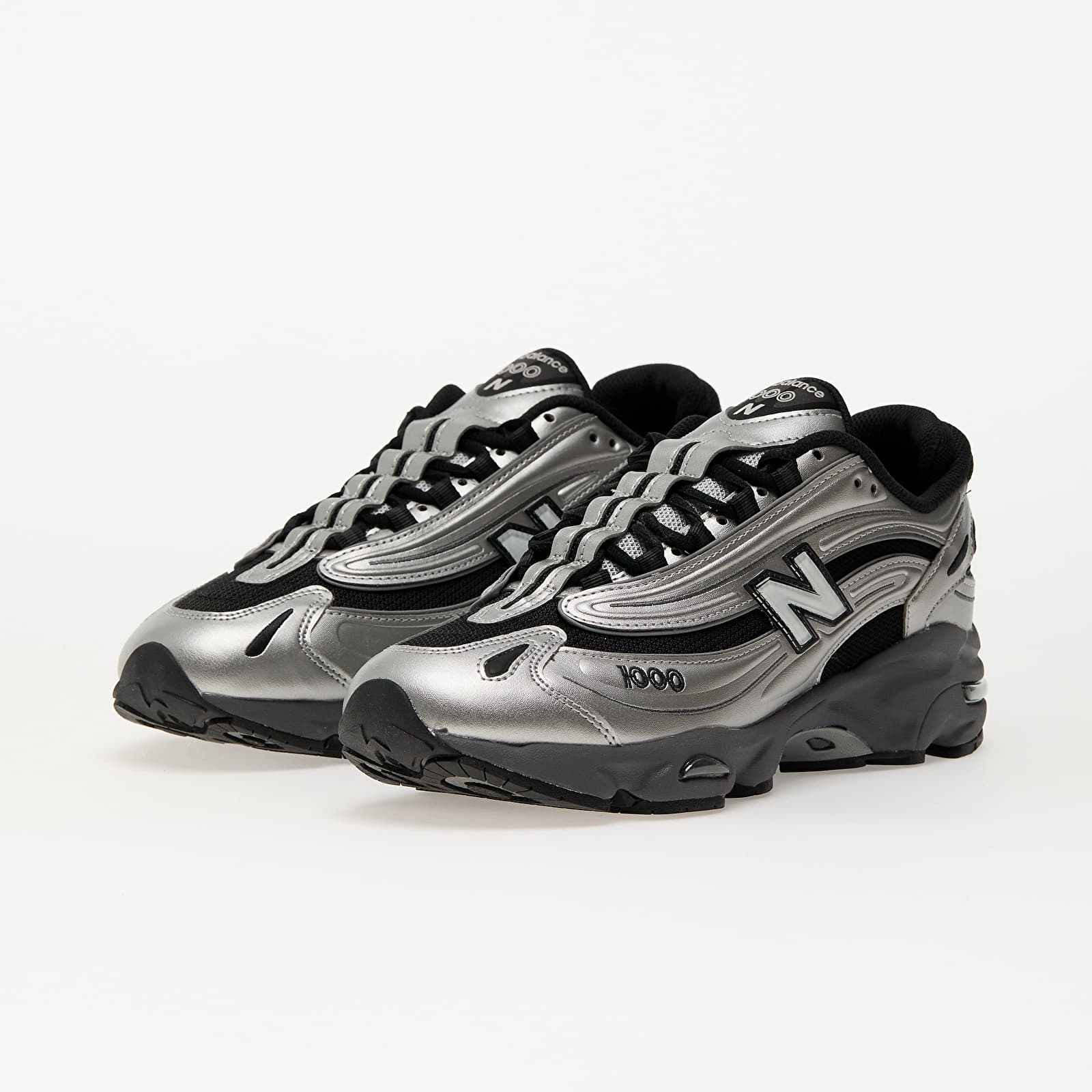Zapatillas y zapatos de hombre New Balance 1000 Black/ Silver/ Metallic