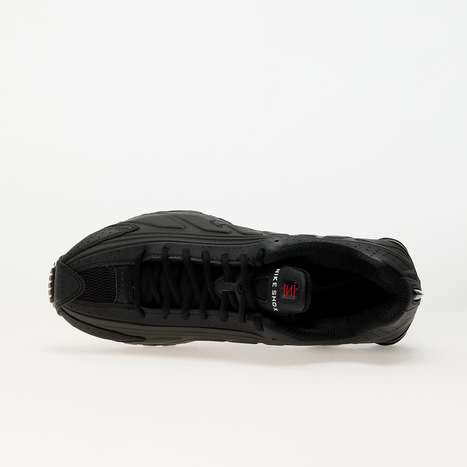 Vīriešu čības un apavi Nike Shox R4 Black/ Black-Black-Bright Crimson