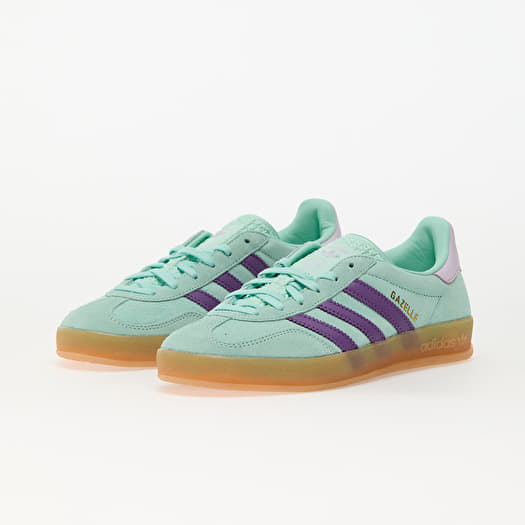 adidas Gazelle Indoor W Clear Mint/ Active Purple/ Icelav | Queens