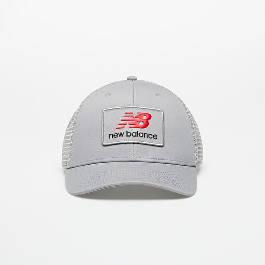 Cap New Balance Stacked Patch Logo Trucker Cap Grey