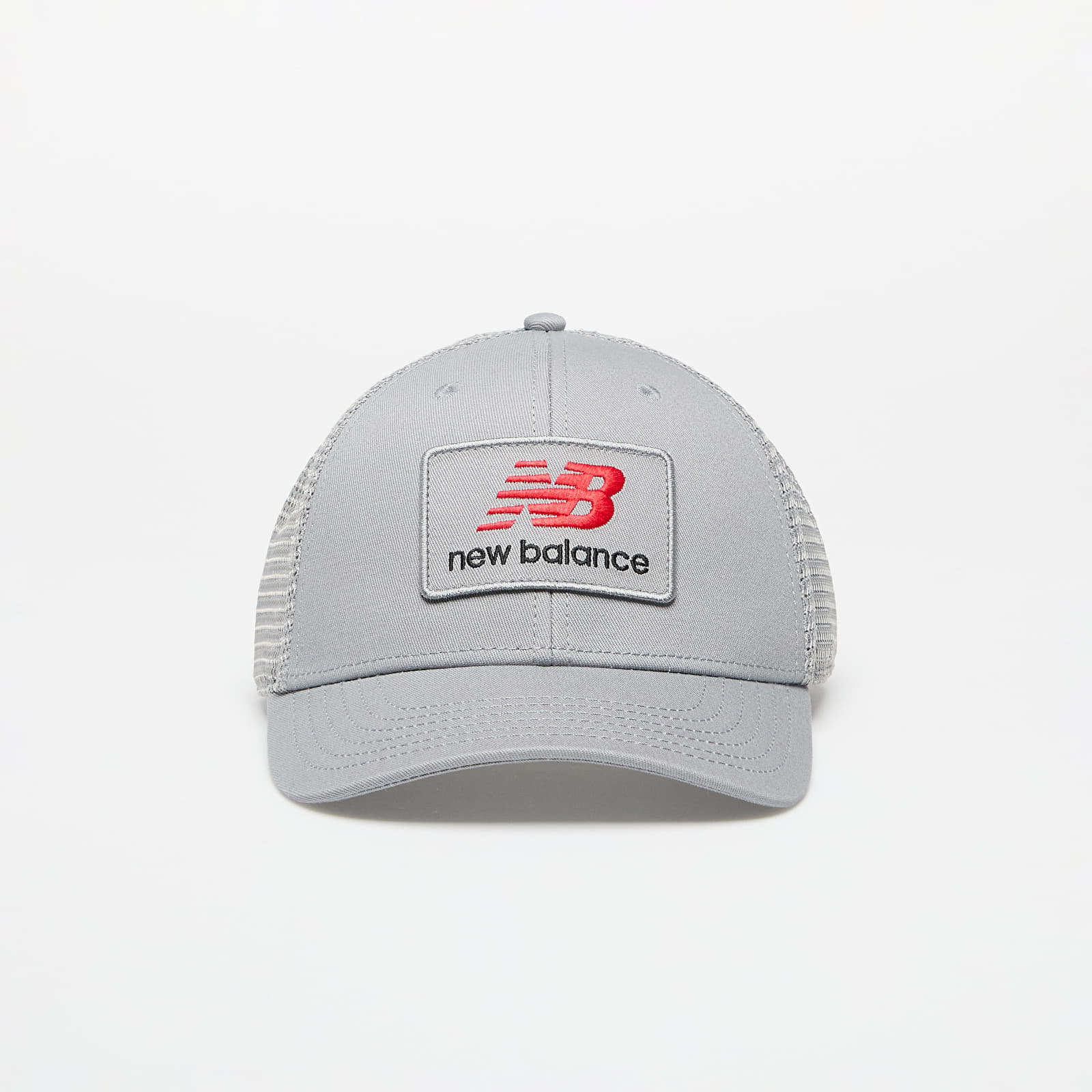 Mützen New Balance Stacked Patch Logo Trucker Cap Grey