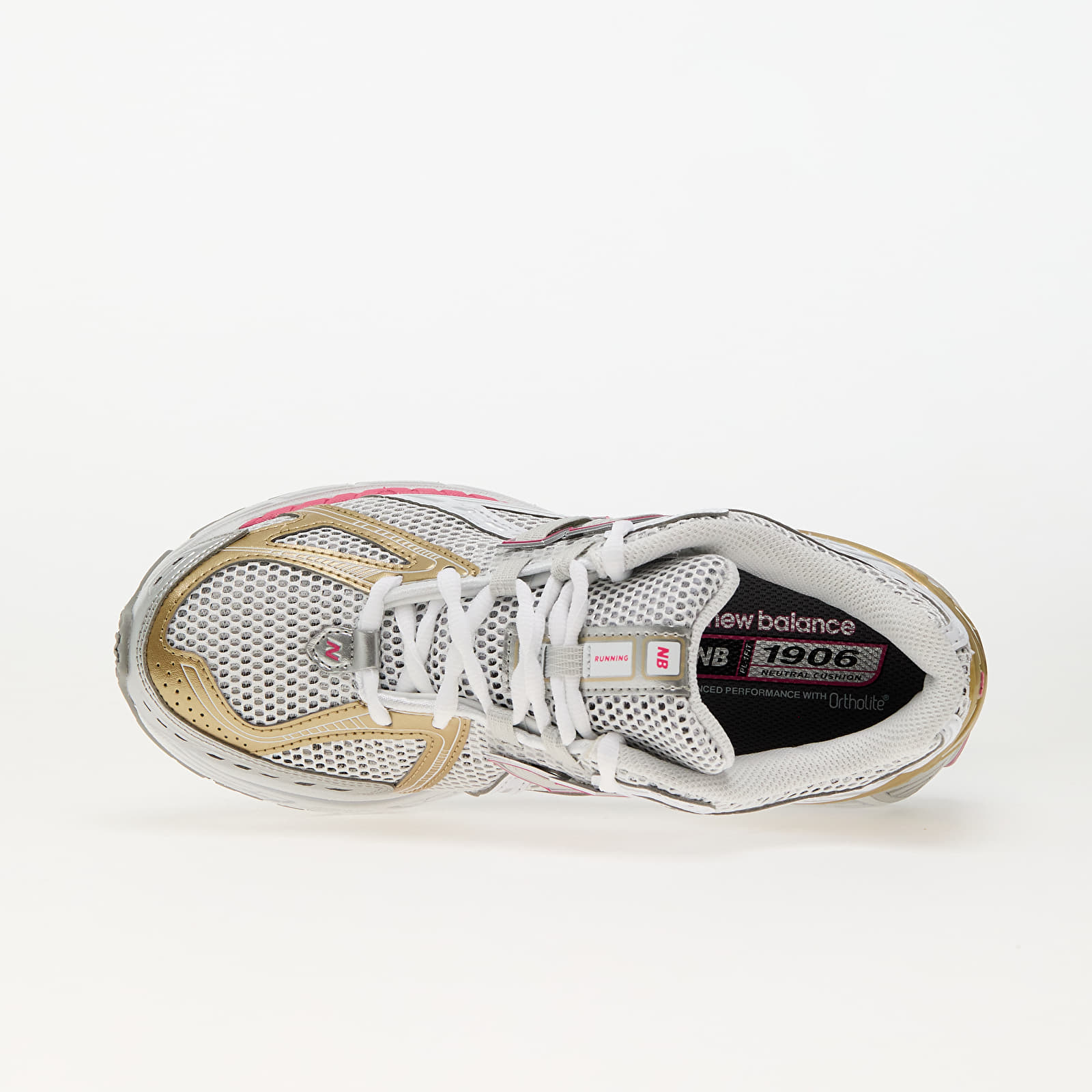 Moške superge in čevlji New Balance 1906 Silver Dragon/ Berry Gold