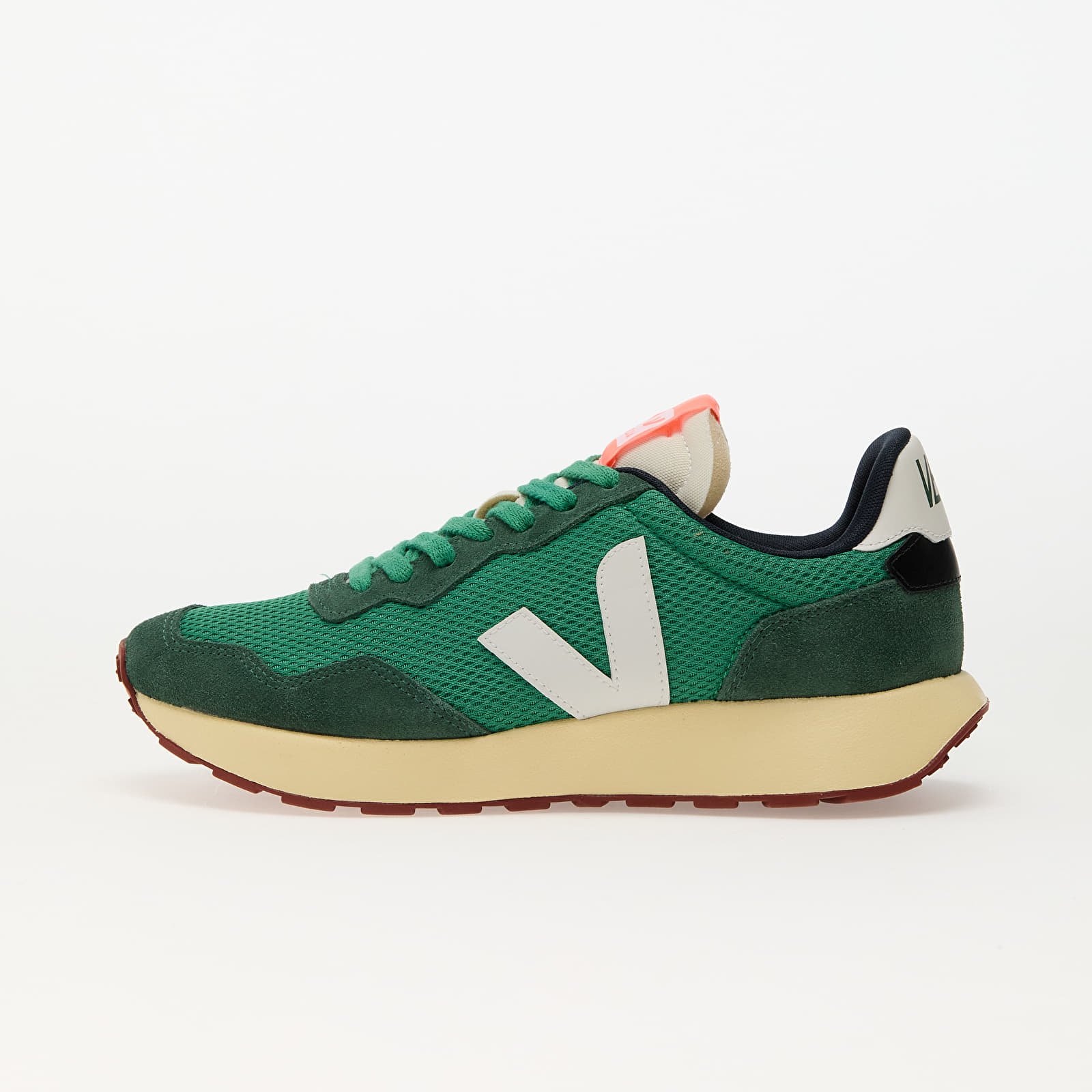 Men's sneakers and shoes Veja Paulistana Alveomesh Emeraude_White