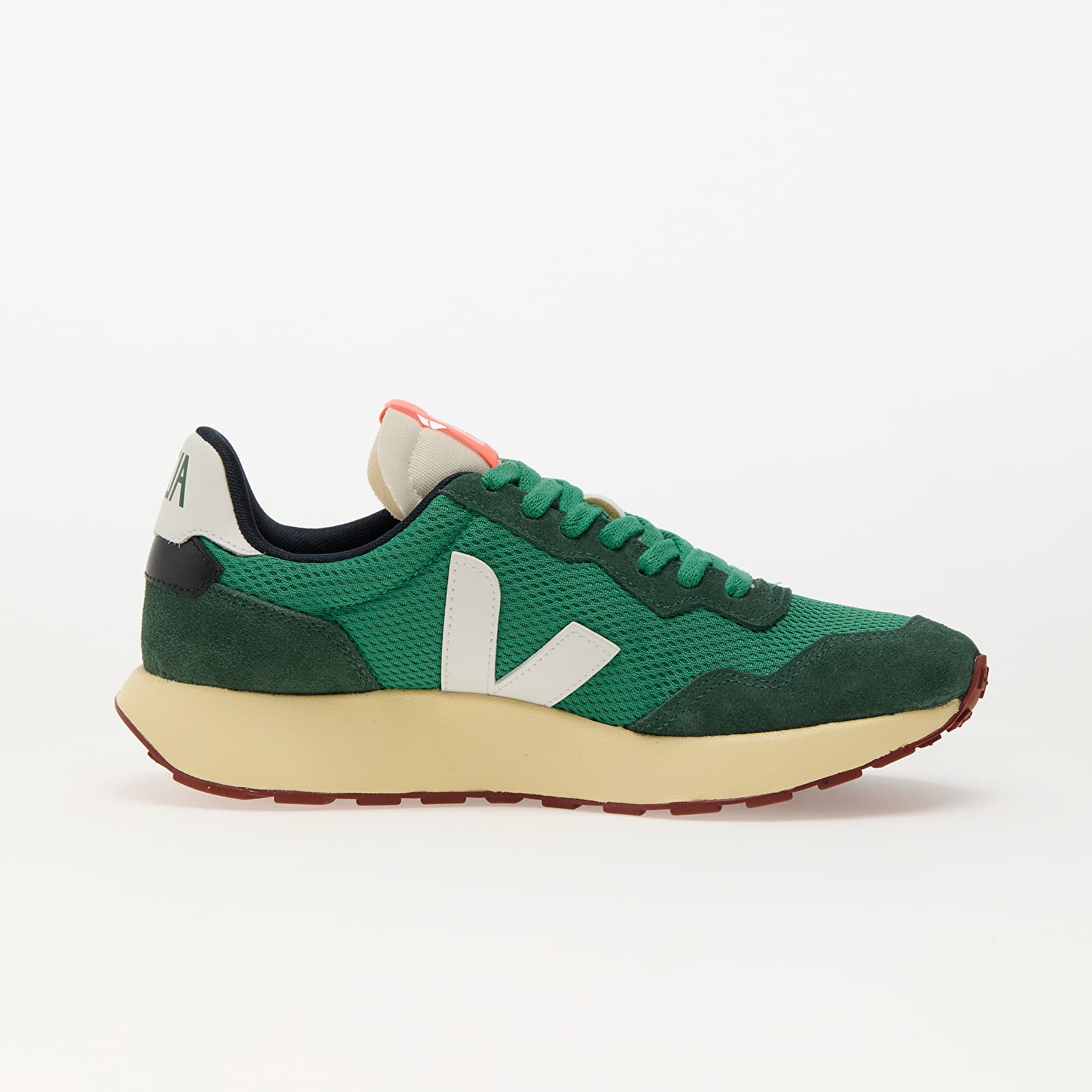 Men's sneakers and shoes Veja Paulistana Alveomesh Emeraude_White