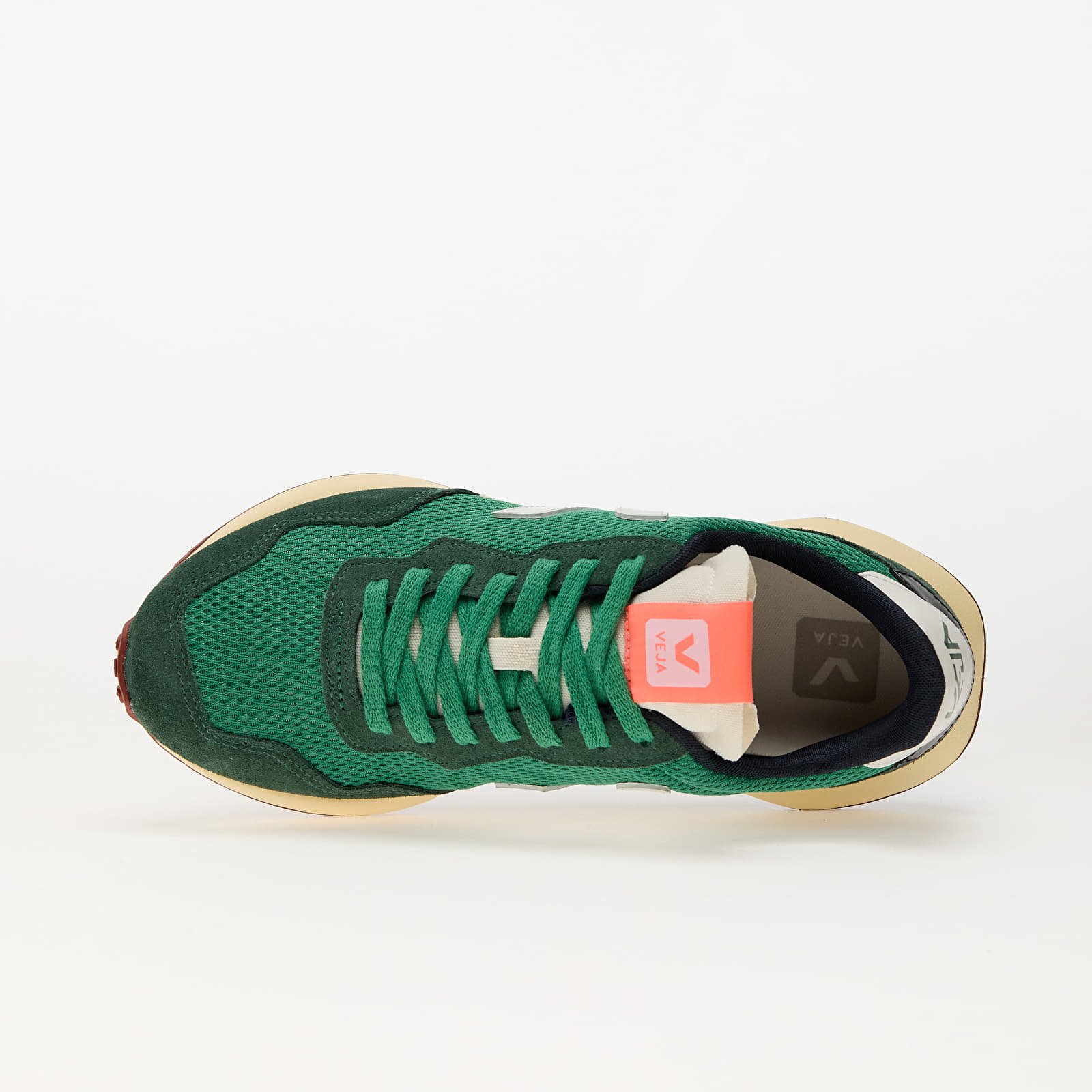 Men's sneakers and shoes Veja Paulistana Alveomesh Emeraude_White